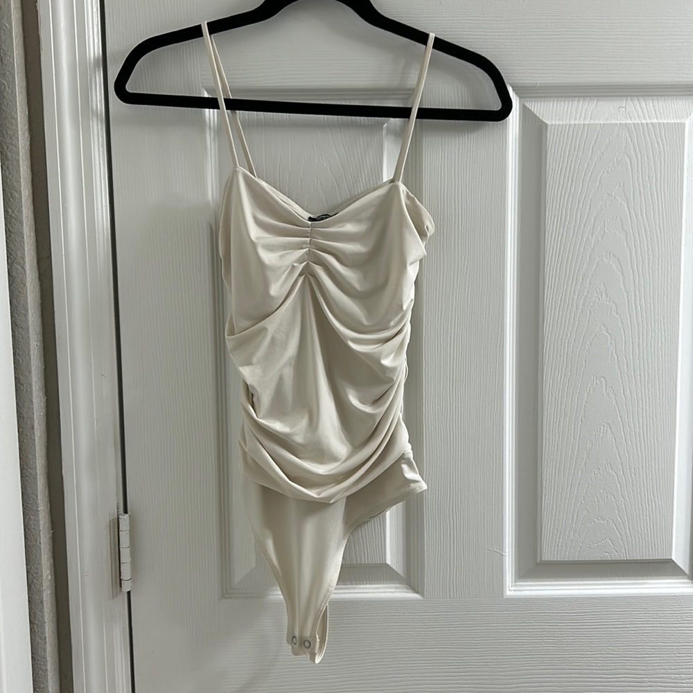 Cream Bodysuit